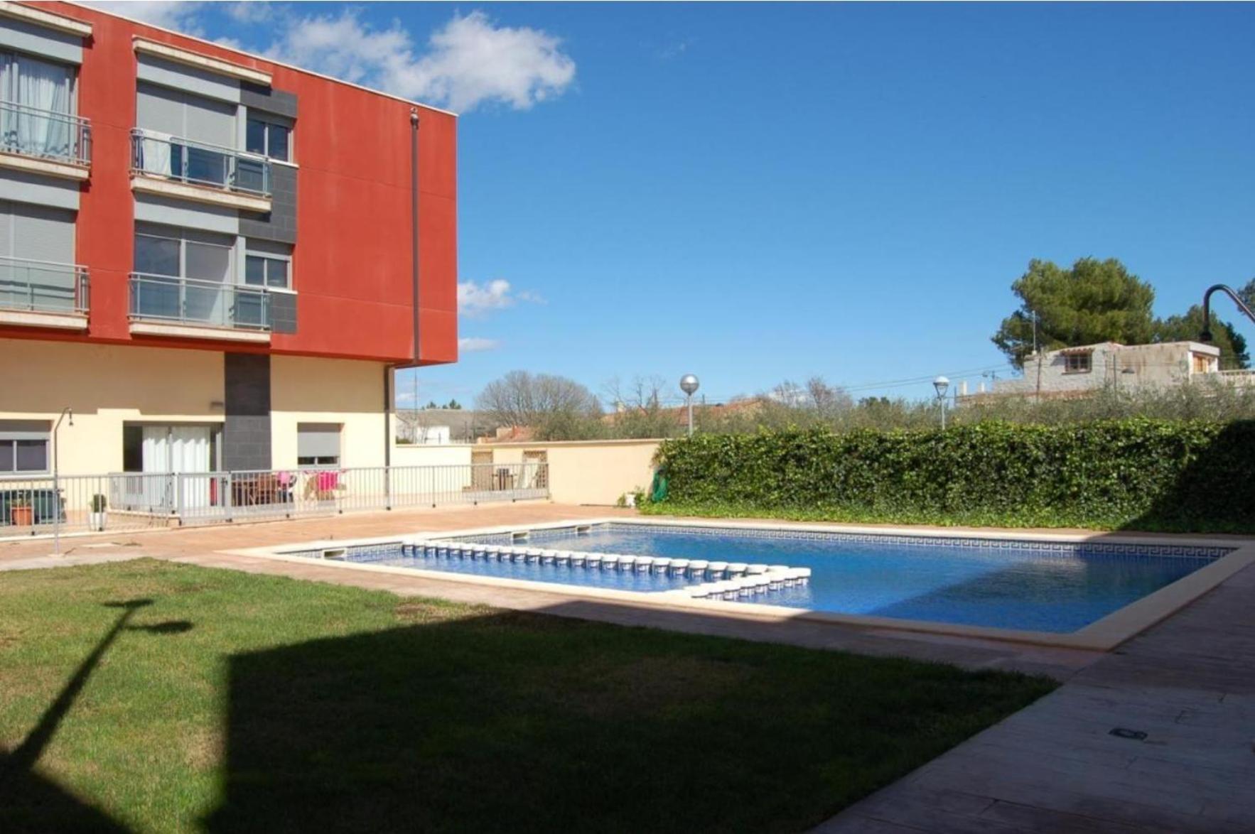 Apartamento Vallfogona Relax Santa Bárbara Eksteriør bilde